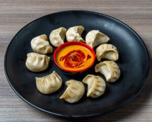 Vegan Steam Momo